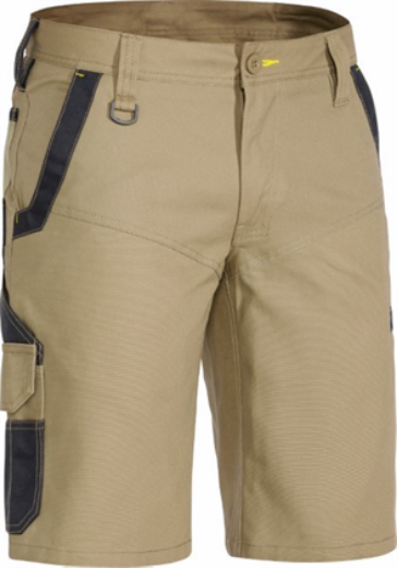 Picture of Bisley Flex & Move Stretch Short 100% Cotton Canvas Duck Weave
