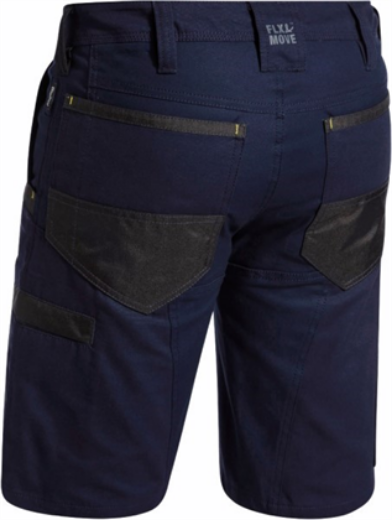 Picture of Bisley Flex & Move Stretch Short 100% Cotton Canvas Duck Weave