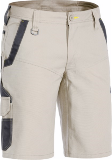 Picture of Bisley Flex & Move Stretch Short 100% Cotton Canvas Duck Weave