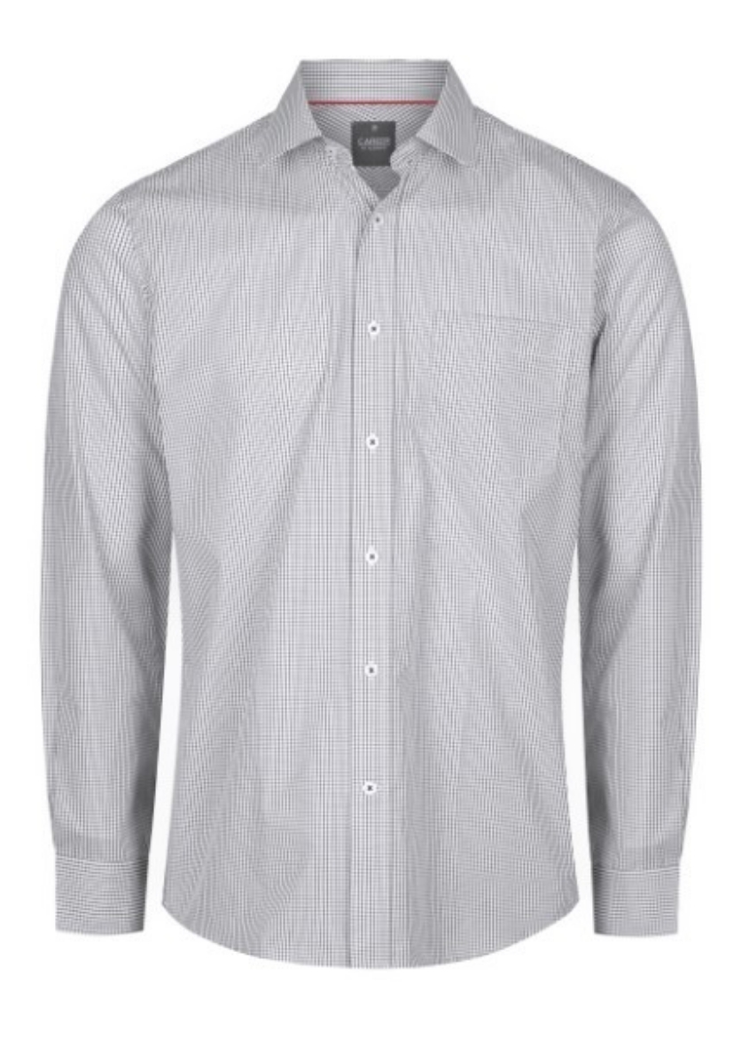 Picture of Gloweave Mens Fawkner Micro Check Shirt Long Sleeve