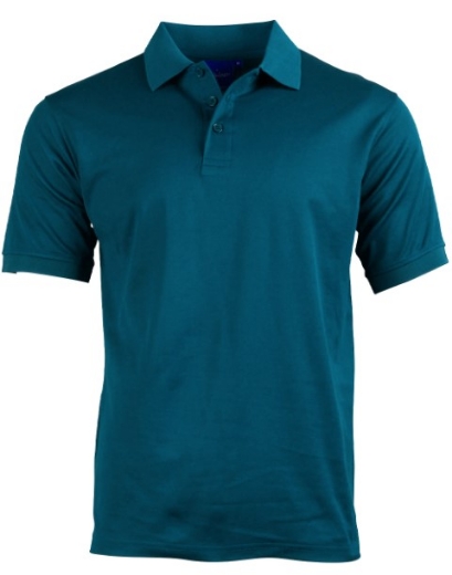 Picture of Winning Spirit Mens Victory Polo Shirt 60% Cotton 40% Polyester mesh knit