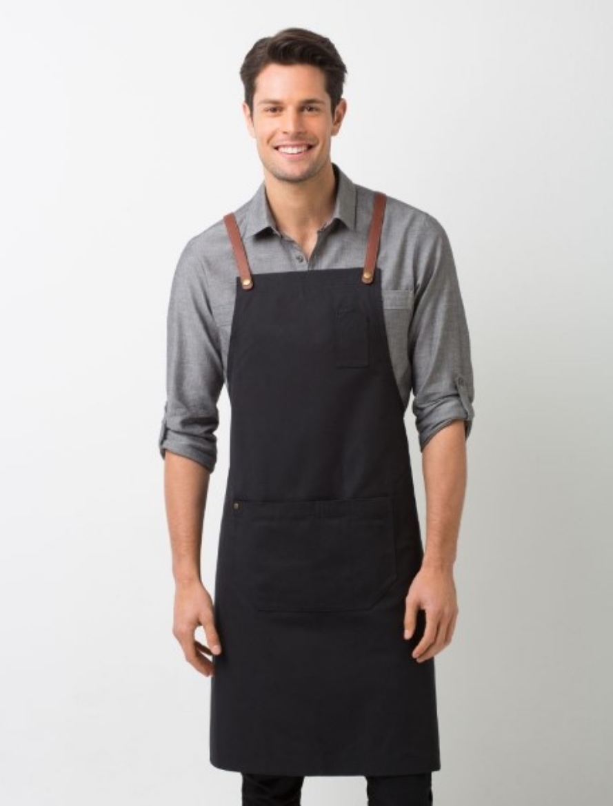 Picture of Henry Bib Apron Including Leather Look Bib PU Straps