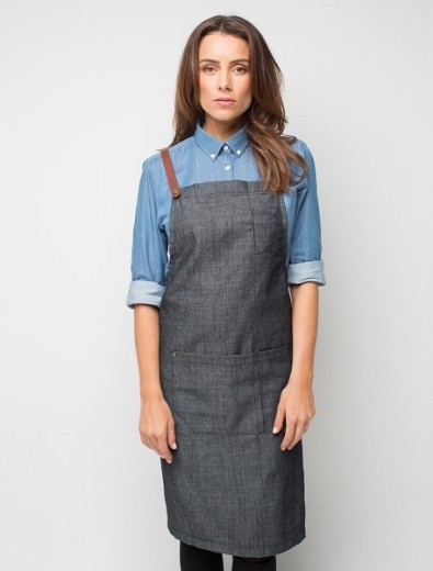 Picture of Henry Bib Apron Including Leather Look Bib PU Straps