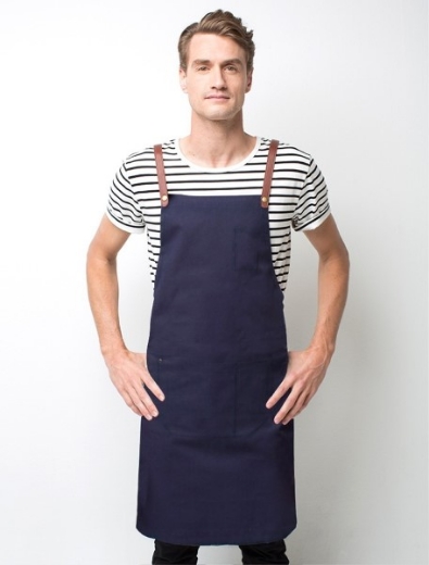 Picture of Henry Bib Apron Including Leather Look Bib PU Straps