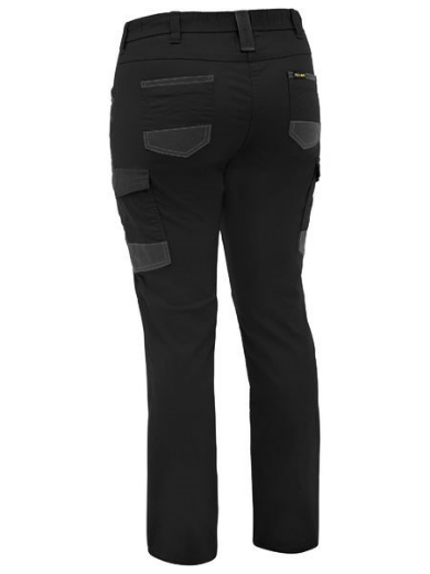 Picture of Bisley Ladies FLX & Move Stretch Canvas Elastic Waist Cargo Pants