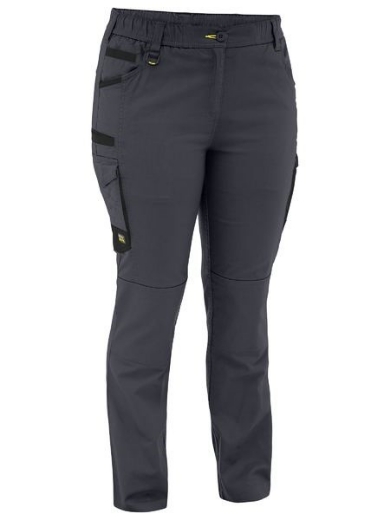 Picture of Bisley Ladies FLX & Move Stretch Canvas Elastic Waist Cargo Pants