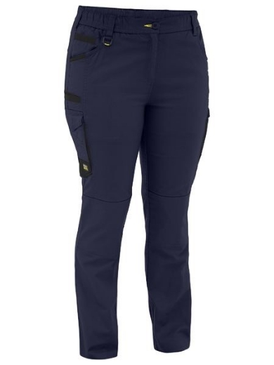 Picture of Bisley Ladies FLX & Move Stretch Canvas Elastic Waist Cargo Pants