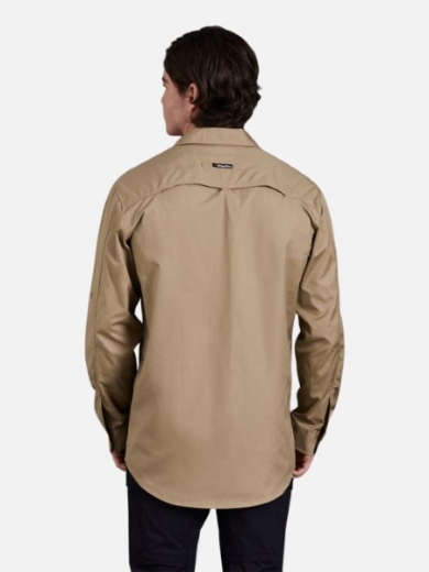 Picture of King Gee Workcool 2 Cotton Ripstop Shirt Long Sleeve