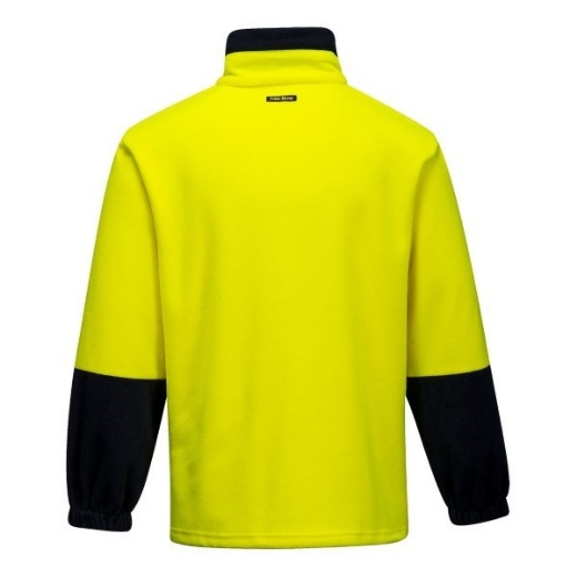 Picture of Prime Mover Hi-Vis Contrast 1/4 Zip Class D Polar Fleece