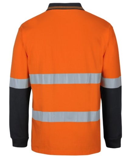 Picture of JB'S Hi-Vis (D+N) L/S Cotton Polo