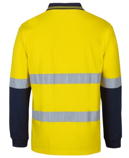 Picture of JB'S Hi-Vis (D+N) L/S Cotton Polo
