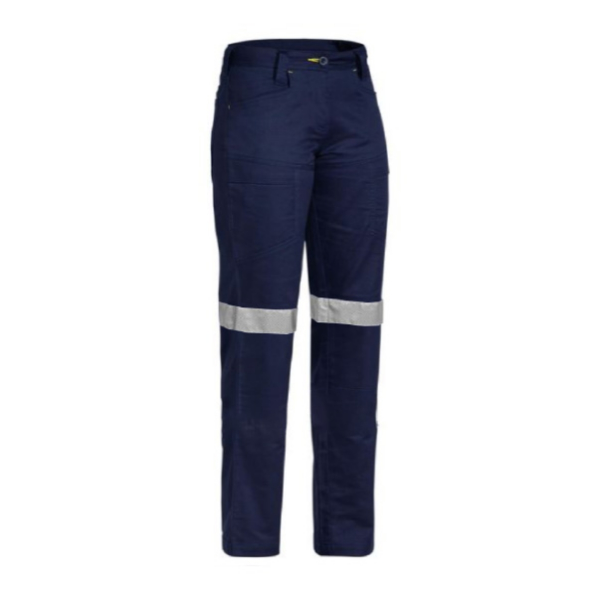 Picture of Bisley Ladies Industrial Taped Engineered Cargo Pant Navy
