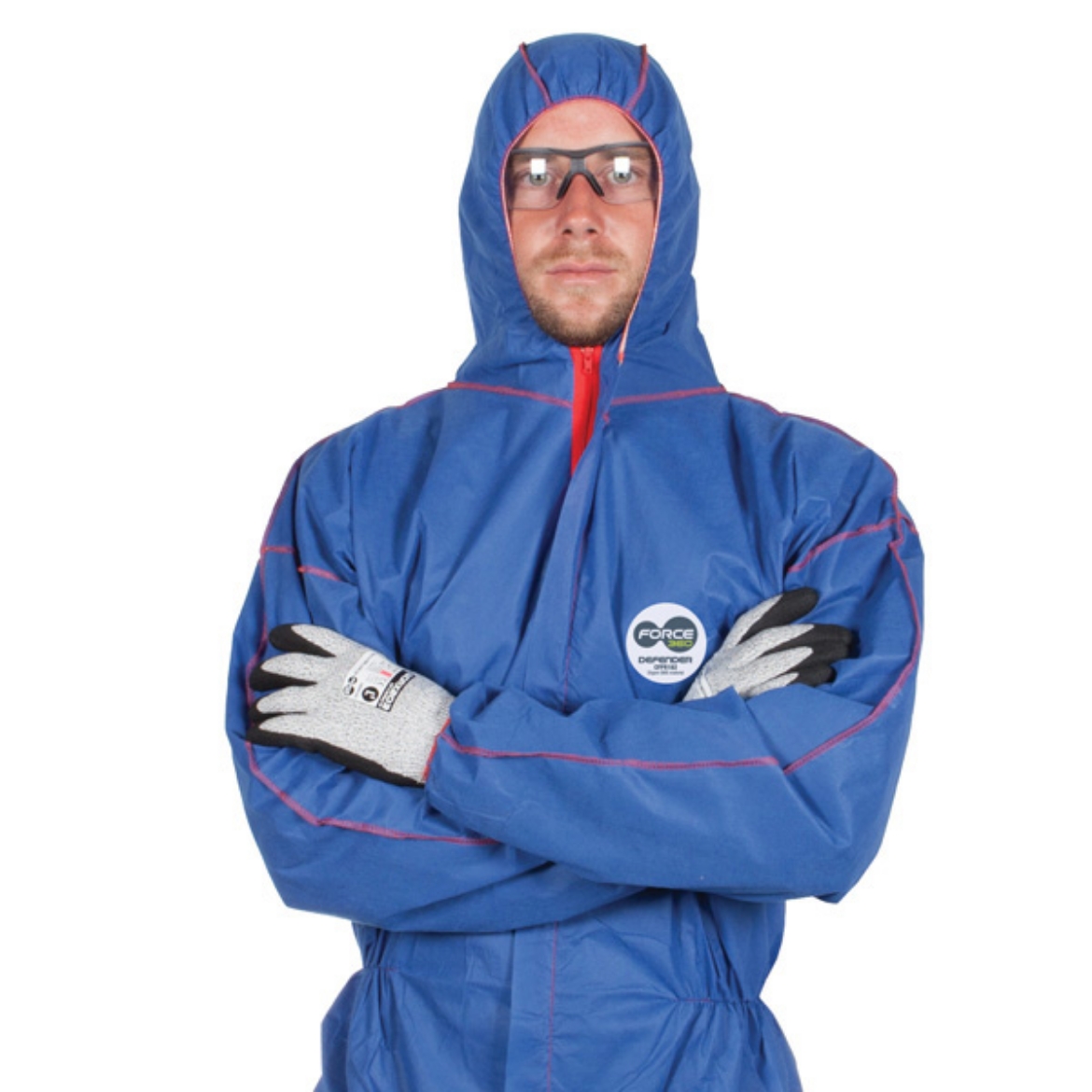 Picture of Force360 Defender Type 5,6 Disposable Coverall Blue