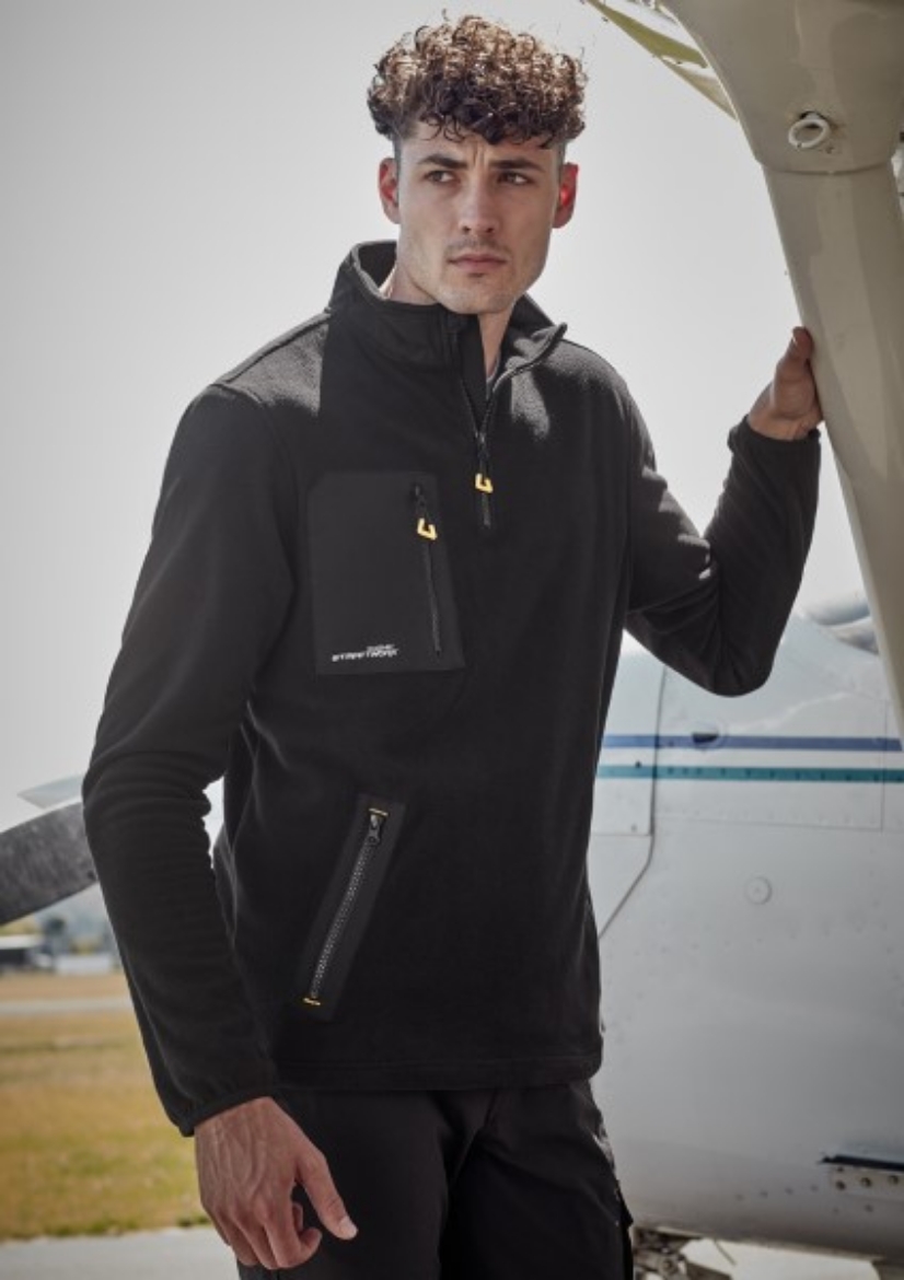 Picture of Syzmik Unisex Streetworx Lightweight 1/4 Polar Fleece