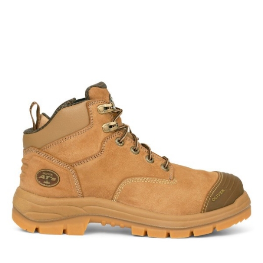 Picture of Oliver At's 130mm Lace up Zip Side Hiker Boot Stone