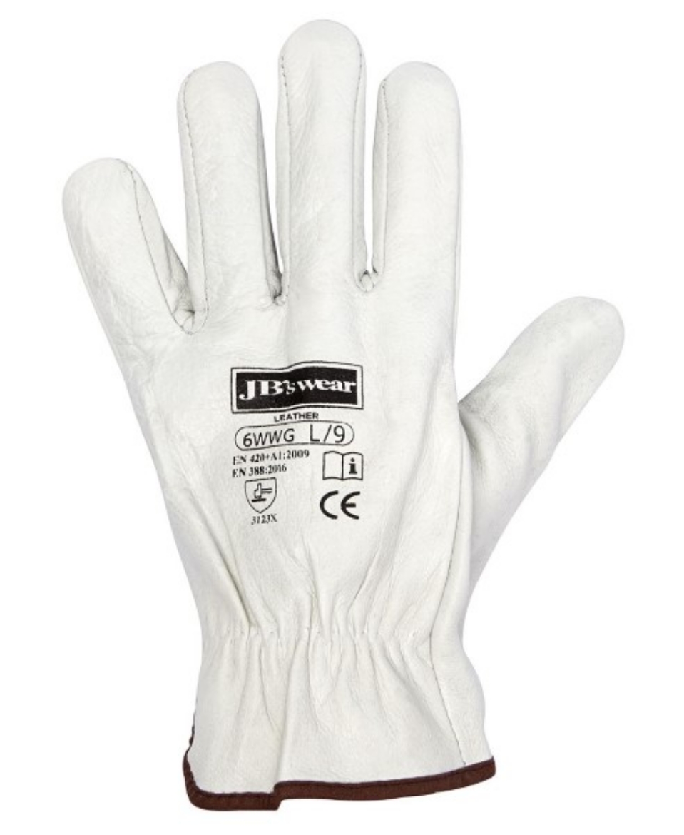 Picture of Riggers Glove Natural Cowhide Leather