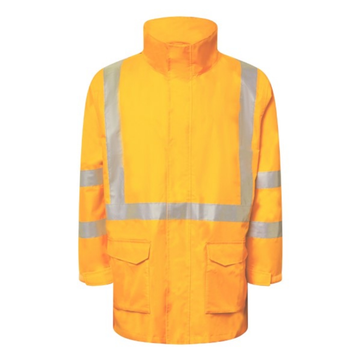 Picture of Work Craft NSW Rail Hi Vis Reflective 6-in-1 Jacket with X Pattern