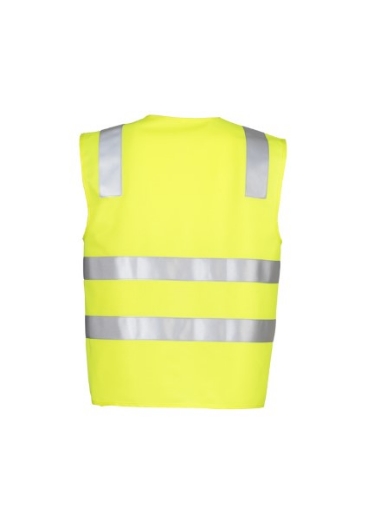 Picture of Syzmik Unisex Hi Vis Safety Vest with 2 Hoop Reflective Tape
