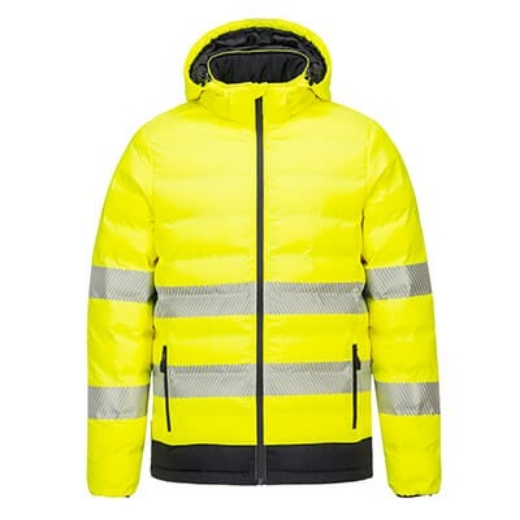 Picture of Portwest Hi-Vis Ultrasonic Heated Tunnel Jacket