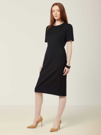 Picture of NNT Wool Blend Twill Short Sleeve Dress