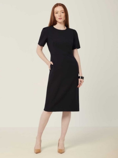 Picture of NNT Wool Blend Twill Short Sleeve Dress