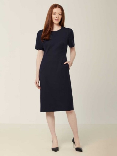 Picture of NNT Wool Blend Twill Short Sleeve Dress