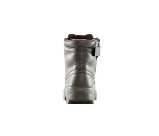 Picture of Steel Blue Ladies Argyle Zip Scuff Composite