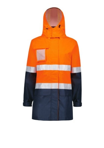 Picture of Syzmik Ladies Hi Vis Ultralite Waterproof Jacket