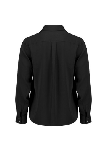 Picture of Biz Corporates Ladies Evelyn Long Sleeve Button Down Blouse