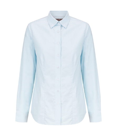 Picture of Gloweave Ladies Ashton Cotton Oxford Long Sleeve Shirt