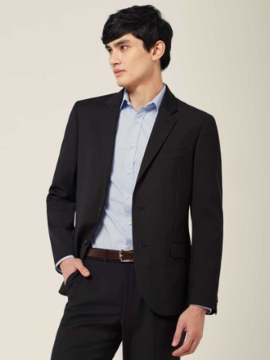 Picture of NNT Wool Blend Twill Tailored 2 Button Jacket