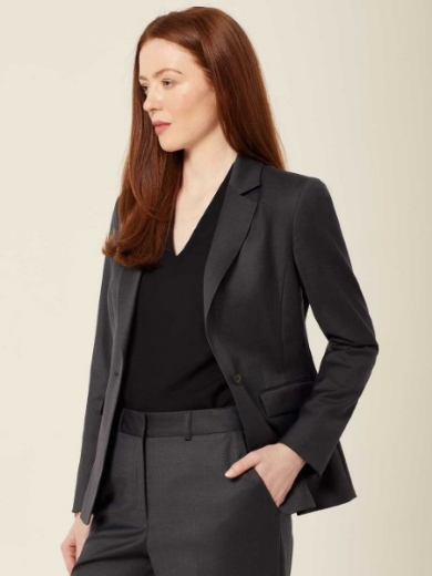 Picture of NNT Ladies Wool Blend Twill Tailored Jacket