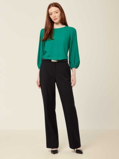 Picture of NNT Wool Blend Twill Secret Waist Regular Fit Pant
