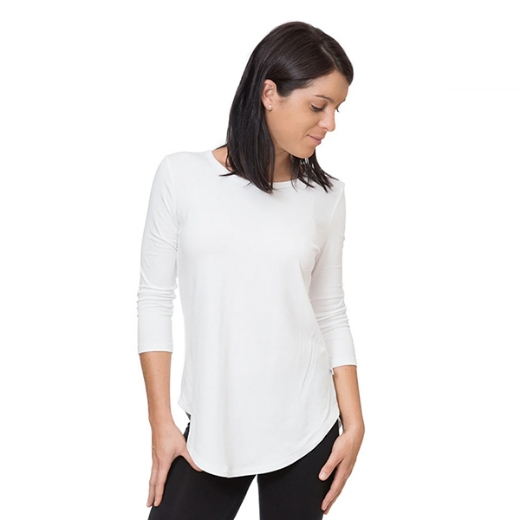 Picture of Bamboo Textiles Ladies  Lucy Yoga  3/4 Sleeve T-Shirt