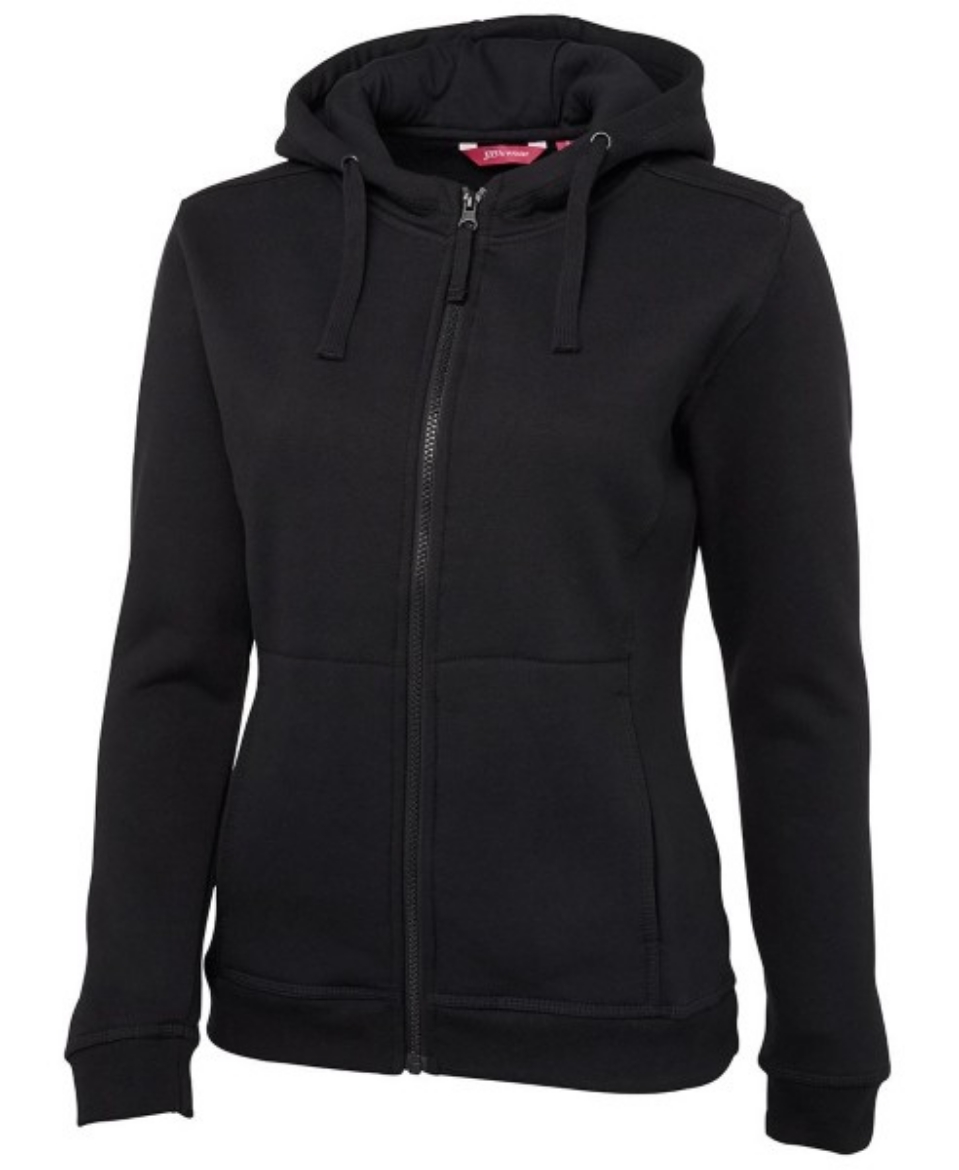 Picture of JB's Ladies Fleecy Hoodie Full Zip Cotton/Polyester