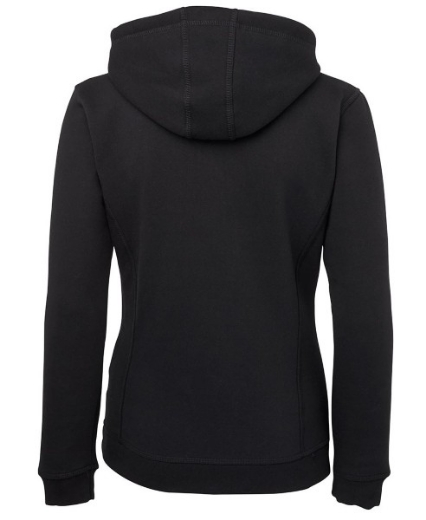 Picture of JB's Ladies Fleecy Hoodie Full Zip Cotton/Polyester