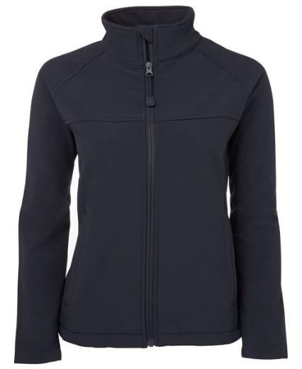 Picture of JB's Ladies Layer Jacket Softshell 94% Polyester 6% Elastane Microfleece Lining