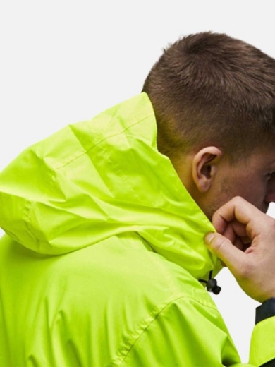 Picture of King Gee Hi Vis 4 in 1 Waterproof Wet Weather Jacket