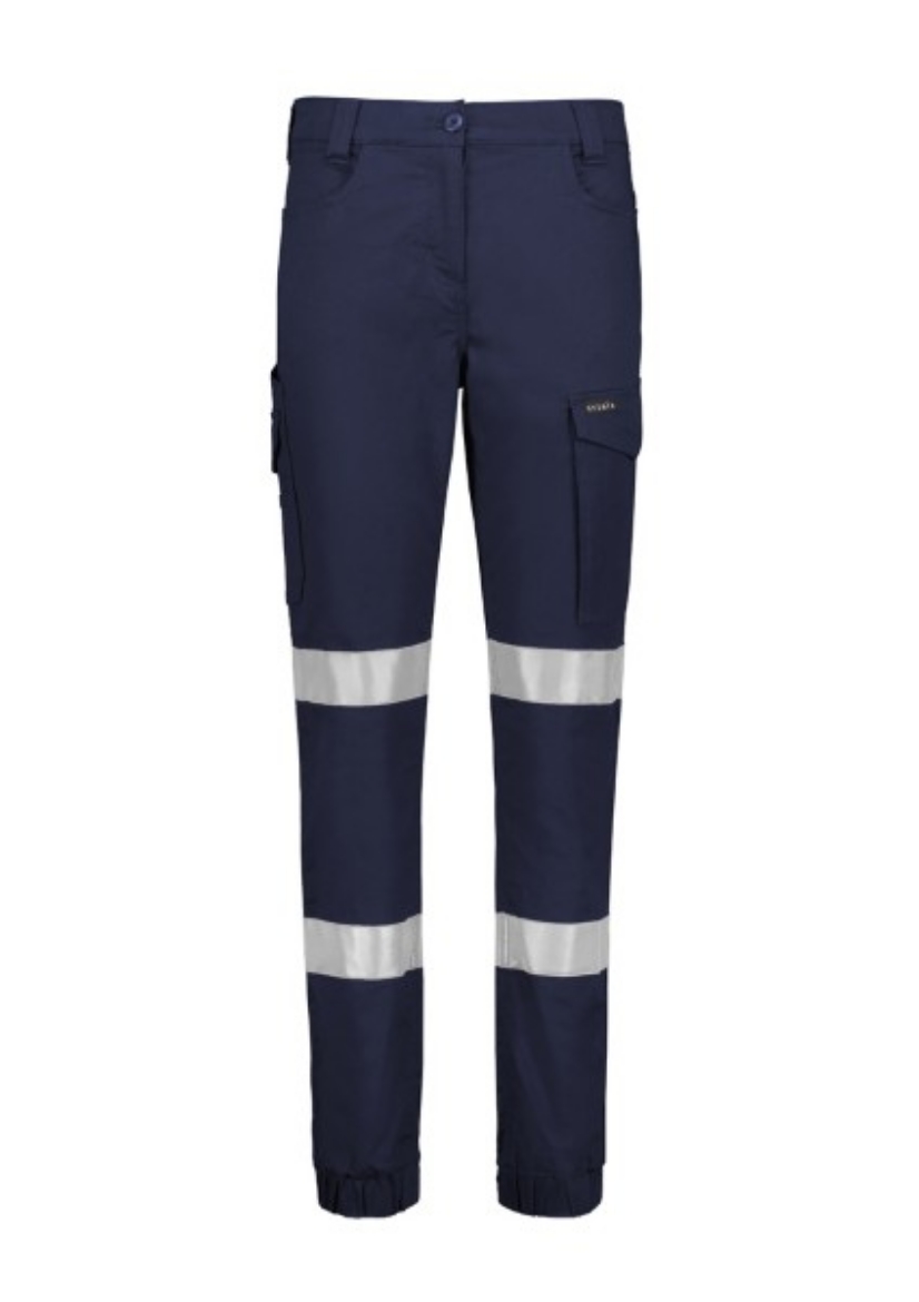 Picture of Syzmik Workwear Ladies Essential Stretch Taped Cargo Pant- Cuffed