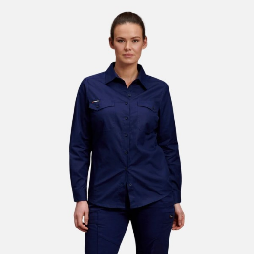 Picture of King Gee Ladies Workcool 2 Long Sleeve Shirt