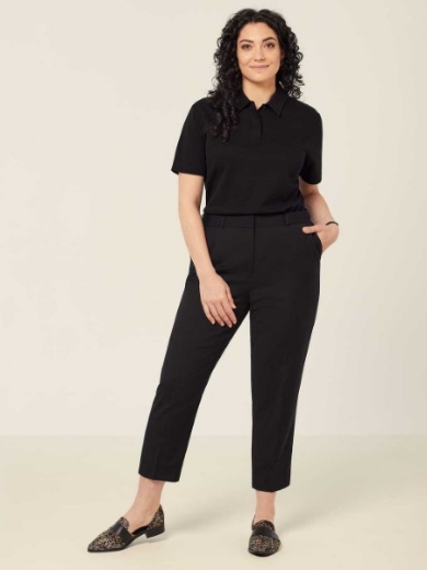Picture of NNT Wool Blend Twill Secret Waist Slim Leg Pant