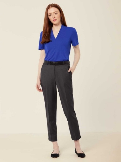 Picture of NNT Wool Blend Twill Secret Waist Slim Leg Pant