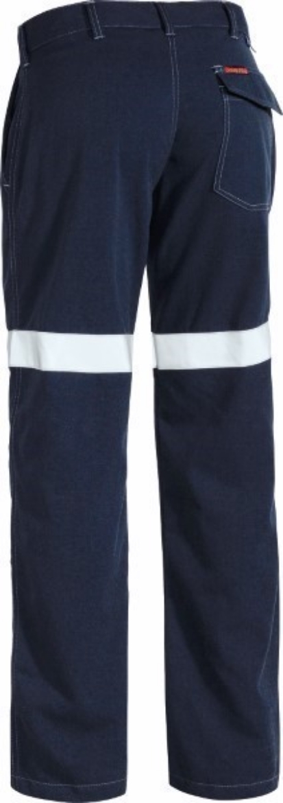 Picture of Bisley Flame Resistant Tencate Tecasafe Pant with FR Reflective Tape 238gsm HRC 2 ATPV 11