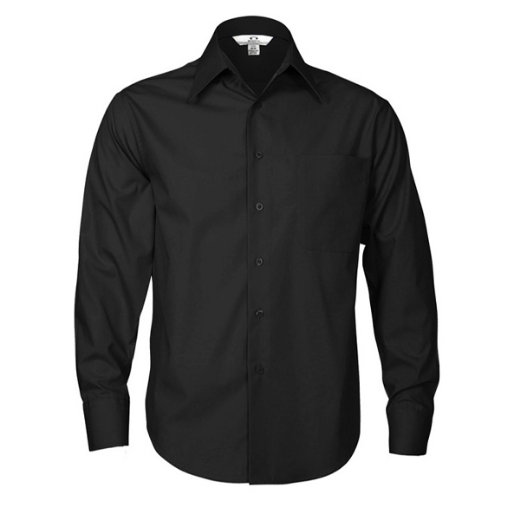 Picture of Biz Collection Mens Metro Shirt Long Sleeve 65% Polyester 35% Cotton Poplin