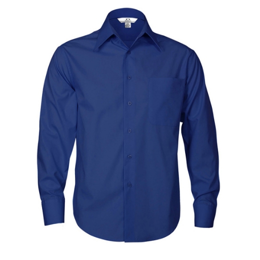 Picture of Biz Collection Mens Metro Shirt Long Sleeve 65% Polyester 35% Cotton Poplin