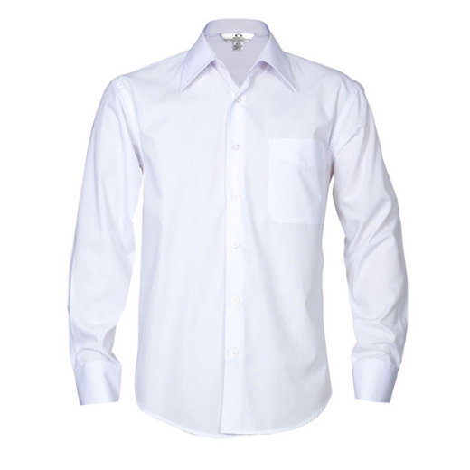 Picture of Biz Collection Mens Metro Shirt Long Sleeve 65% Polyester 35% Cotton Poplin