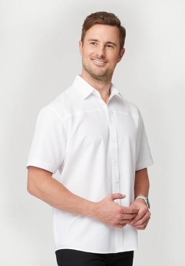 Picture of City Collection Mens Ezylin Shirt Short Sleeve