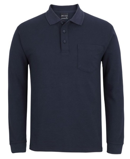 Picture of JB's Pocket Polo Shirt Long Sleeve 65% Polyester 35% Cotton