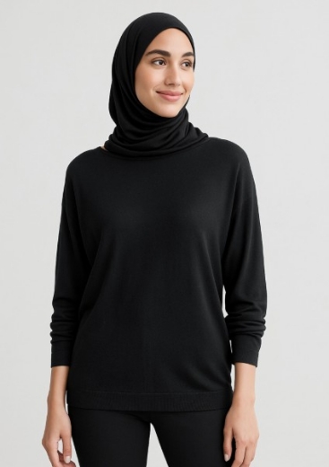 Picture of Biz Corporates Ladies Skye Batwing Sweater Top