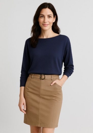 Picture of Biz Corporates Ladies Skye Batwing Sweater Top